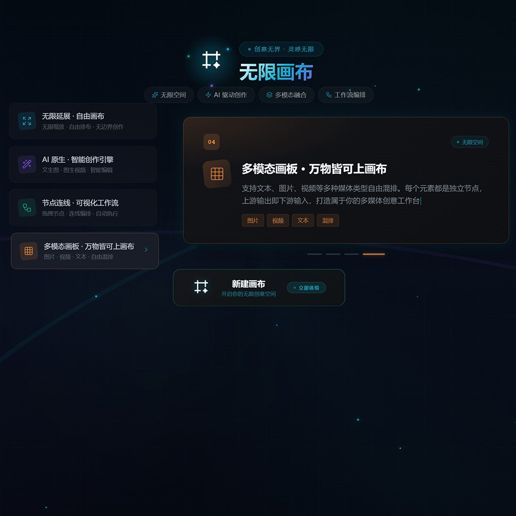 菁选灵创技术控制面板